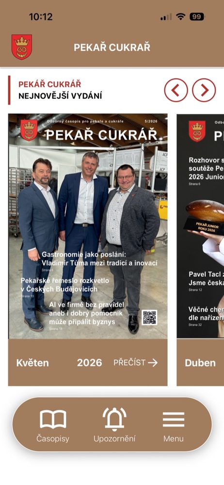 Náhled aplikace Pekař Cukrář
